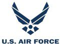 U.S. Air Force blue emblem